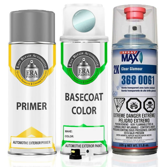 ERA Paints BG50M - Havasu Blue Metallic for ACURA Exact Match Spray Paint Spray - Premium Kit w/ 2K SprayMax Clearcoat