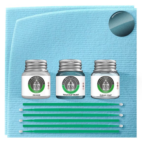 ERA Paints C35 - Blue Ridge Mountain Metallic for BMW Exact Match Touch Up Paint Jar - Premium Kit