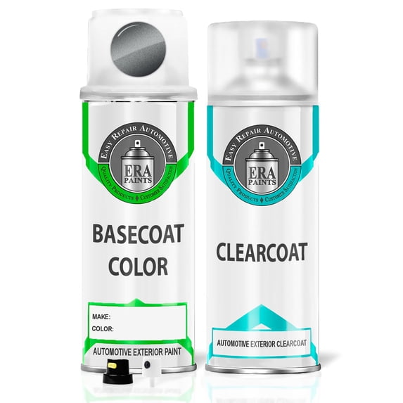 ERA Paints C37 - Frozen Gray 2 Metallic Matte for BMW Exact Match Touch Up Paint Spray - Essential Kit