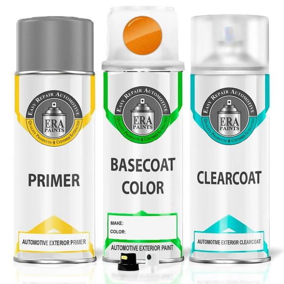 ERA Paints CD3L/EAK - Night Orange Metallic for SMART Exact Match Touch Up Paint Spray - Premium Kit