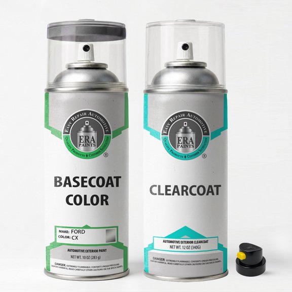 ERA Paints CX - Dark Shadow Gray Metallic for Ford Exact Match Touch-Up Spray Paint - Essential Kit