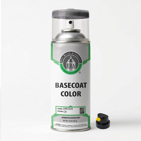 ERA Paints CX - Dark Shadow Gray Metallic for Lincoln Exact Match Touch-Up Spray Paint - Basic Kit