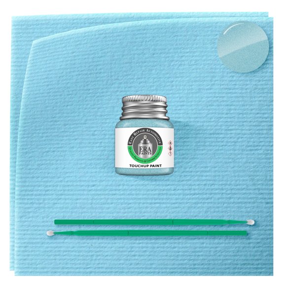 ERA Paints CZ - Robins Egg Blue Metallic for FORD Exact Match Touch up Paint Jar - Basic Kit