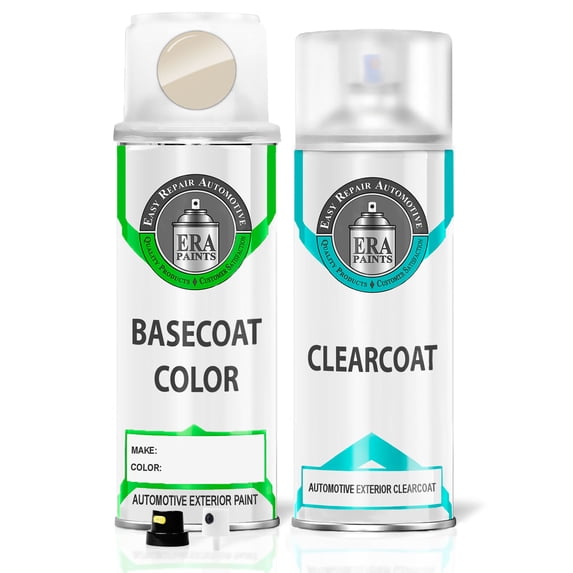 ERA Paints D16 - Ivory for NISSAN Exact Match Touch Up Paint Spray - Essential Kit