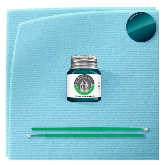 ERA Paints FN2 - Blue Emerald Pearl for NISSAN Exact Match Touch Up Paint Jar - Basic Kit