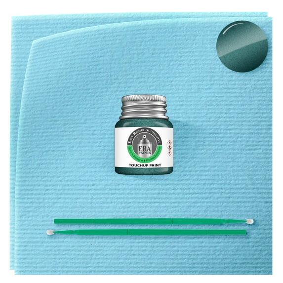 ERA Paints G12 - Versailles Green Metallic for MITSUBISHI Exact Match Touch Up Paint Jar - Basic Kit