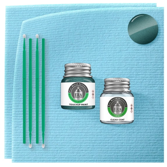 ERA Paints G12 - Versailles Green Metallic for MITSUBISHI Exact Match Touch Up Paint Jar - Essential Kit