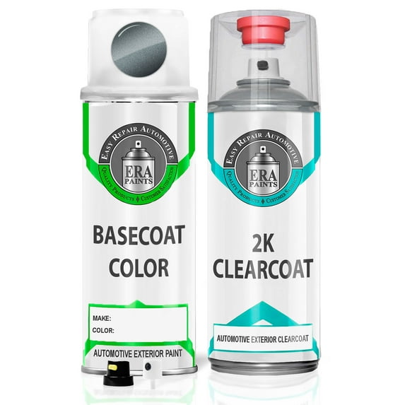 ERA Paints G523M - Jade Green Metallic for HONDA Exact Match Touch Up Paint Spray - 2K Essential Kit
