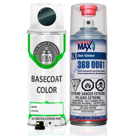ERA Paints G79P - Juniper Green Pearl for ACURA Exact Match Spray Paint Spray - Essential Kit w/ 2K SprayMax Clearcoat