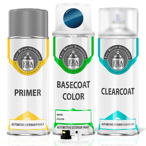 ERA Paints G9 - Vista Blue Metallic for FORD Exact Match Touch Up Paint Spray - Premium Kit