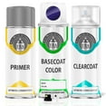thumbnail image 1 of ERA Paints GN/M7362 - White Gold Metallic for FORD Exact Match Automotive Touch Up Paint Spray - Premium Kit, 1 of 7