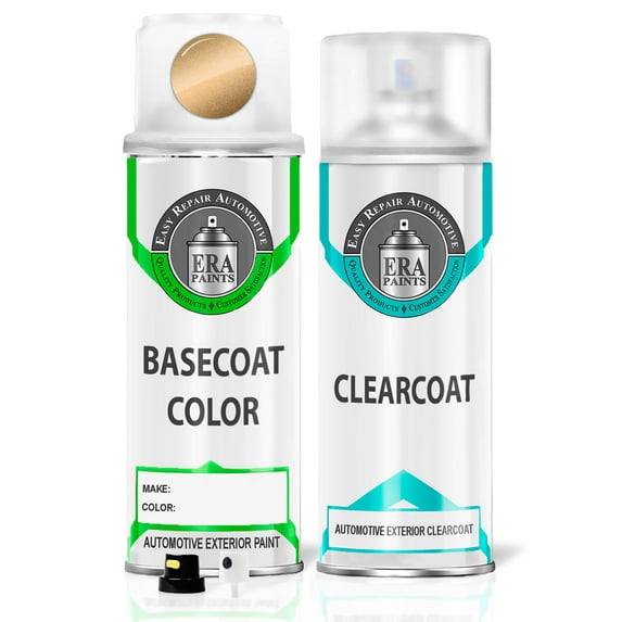 ERA Paints HAJ - Gold Beige Metallic for NISSAN Exact Match Touch Up Paint Spray - Essential Kit