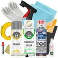 thumbnail image 1 of ERA Paints HG - Smokestone Metallic for LINCOLN Exact Match Spray Paint Spray - Pro Kit w/ 2K SprayMax Clearcoat, 1 of 7