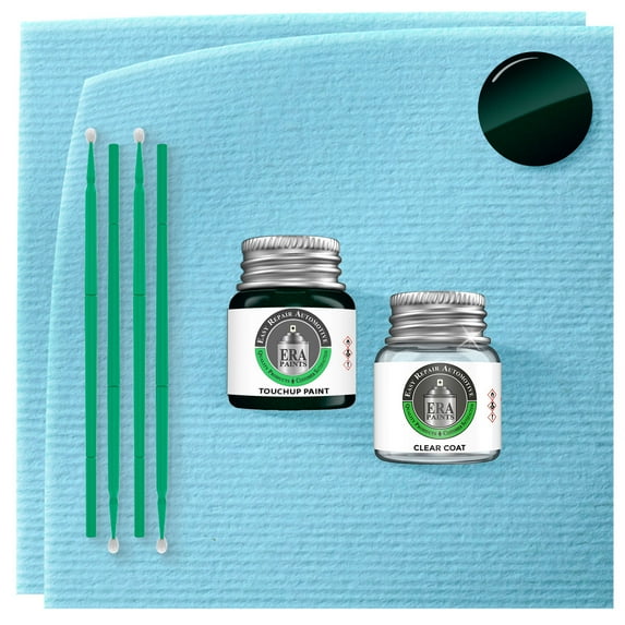 ERA Paints HIM/1DQ/2453 - British Racing Green Metallic for JAGUAR Exact Match Touch Up Paint Jar - Essential Kit