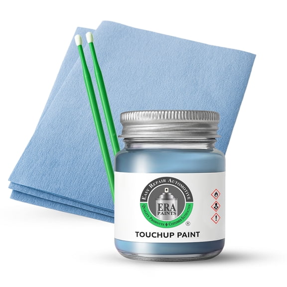 ERA Paints JBF/PBF - Sapphire Crystal Metallic for Chrysler - Exact Match Automotive Touch Up Paint Jar - Car Scratch & Chip Repair - Basic Kit