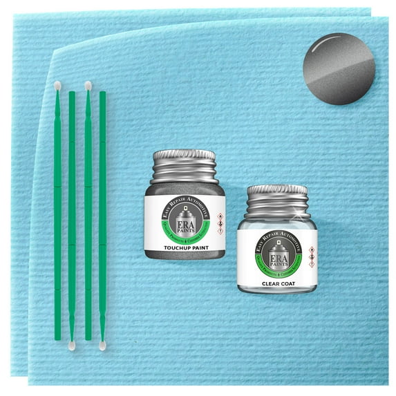 ERA Paints K3G - Gunmetal Gray Pearl for KIA Exact Match Touch Up Paint Jar - Essential Kit