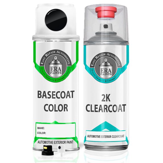 ERA Paints KH3 - Black Obsidian for INFINITI Exact Match Touch Up Paint Spray - 2K Essential Kit