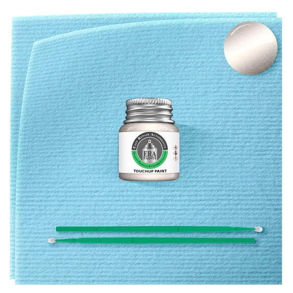 ERA Paints KJ1 - Yellowish Silver Metallic for NISSAN Exact Match Touch Up Paint Jar - Basic Kit