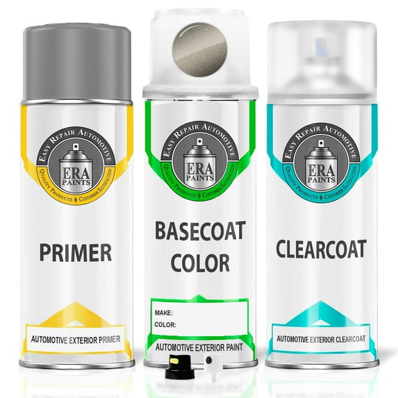 ERA Paints KX0 - Bronzed Gray Metallic for NISSAN Exact Match Touch Up Paint Spray - Premium Kit