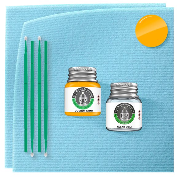 ERA Paints L1C1 - Fayence Yellow for PORSCHE Exact Match Touch Up Paint Jar - Essential Kit