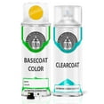 thumbnail image 1 of ERA Paints L1S1/P3 - Racing Yellow for PORSCHE Exact Match Touch Up Paint Spray - Essential Kit, 1 of 7