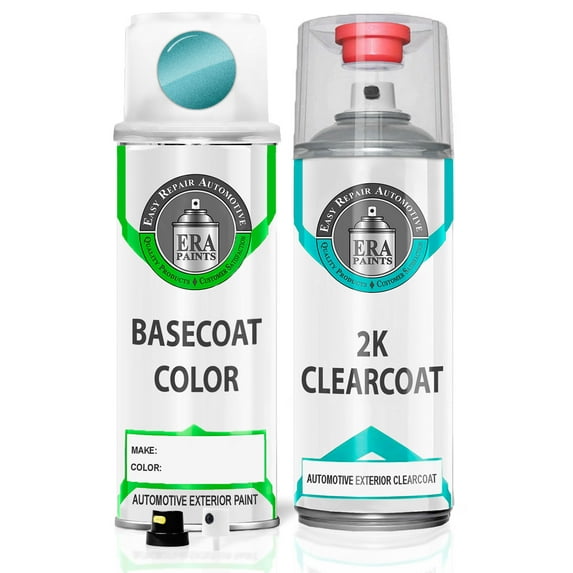 ERA Paints L3S2 - Ipanema Blue Metallic for PORSCHE Exact Match Touch Up Paint Spray - 2K Essential Kit