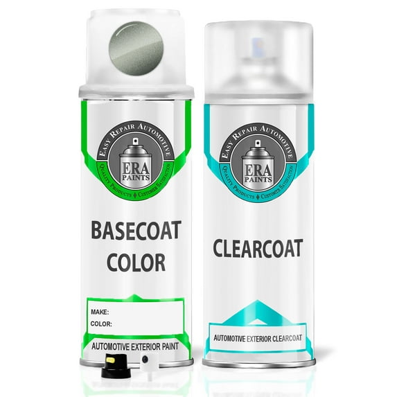 ERA Paints LA6W/3P - Fresco Green Metallic for VOLKSWAGEN Exact Match Touch Up Paint Spray - Essential Kit