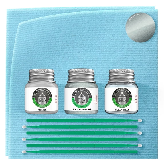 ERA Paints LA7S - Stonehenge Gray Metallic for VOLKSWAGEN Exact Match Touch Up Paint Jar - Premium Kit