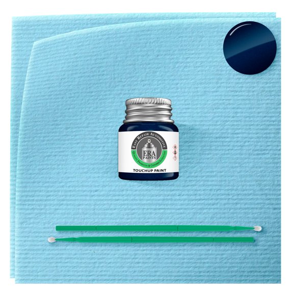 ERA Paints LC5B/H7 - Atlantic Blue Metallic for VOLKSWAGEN Exact Match Touch Up Paint Jar - Basic Kit