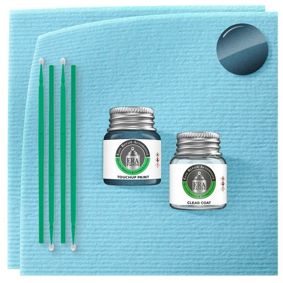 ERA Paints LD/TP0/TPO - Wedgewood Blue Metallic for NISSAN Exact Match Touch Up Paint Jar - Essential Kit