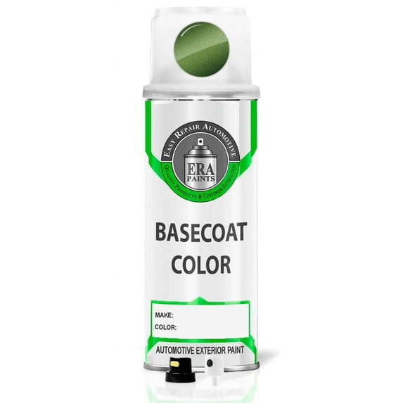 ERA Paints LM6S/J2 - Mamba Green Metallic for PORSCHE Exact Match Touch Up Paint Spray - Basic Kit