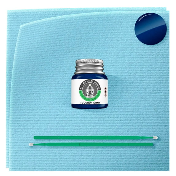 ERA Paints LX5C/E0 - Explore Blue Metallic for AUDI Exact Match Touch Up Paint Jar - Basic Kit
