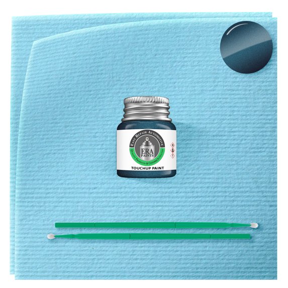 ERA Paints LY5X/N5 - Aqua Blue Pearl for AUDI Exact Match Touch Up Paint Jar - Basic Kit