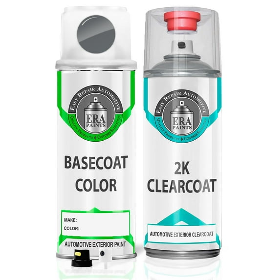 ERA Paints LY7C/T3 - Nardo Gray for AUDI Exact Match Touch Up Paint Spray - 2K Essential Kit