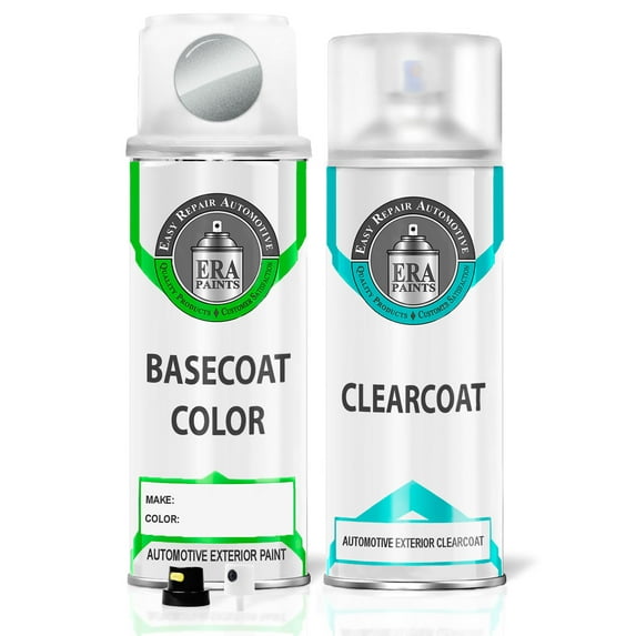 ERA Paints LY7W/5B - Light Silver Metallic for AUDI Exact Match Touch Up Paint Spray - Essential Kit