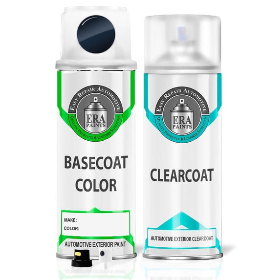 ERA Paints LZ5D - Night Blue Pearl for AUDI Exact Match Touch Up Paint Spray - Essential Kit
