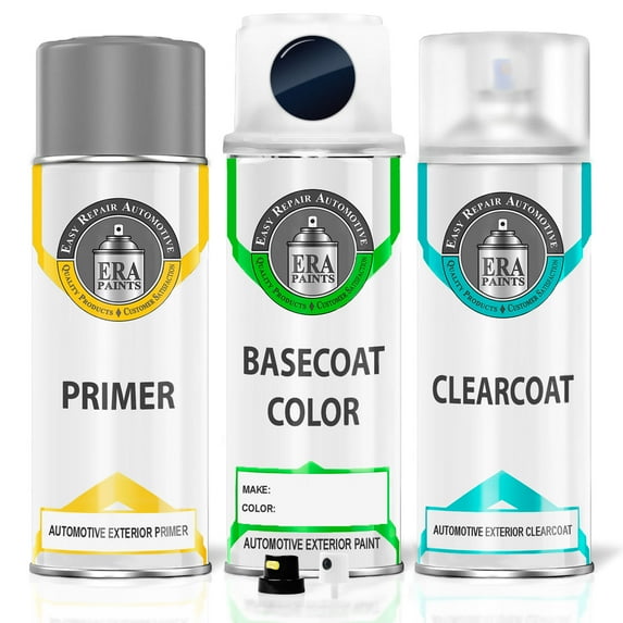 ERA Paints MPB - Imperial Blue Metallic for KIA Exact Match Touch Up Paint Spray - Premium Kit