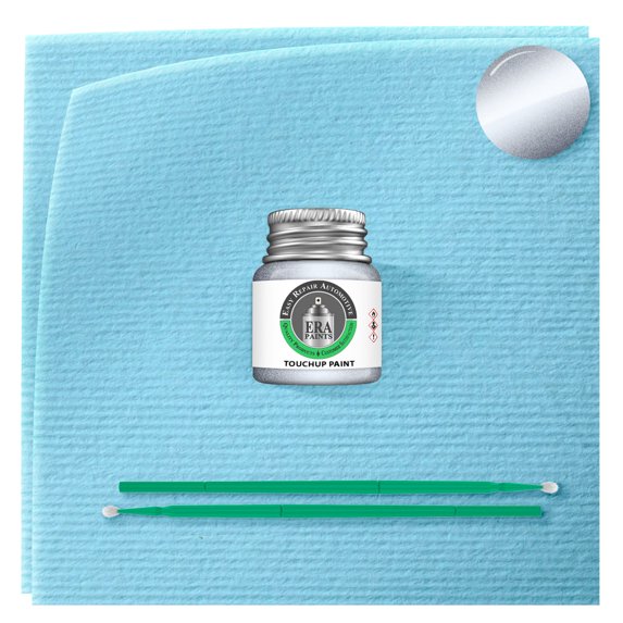 ERA Paints NH612M - Regent Silver Metallic for HONDA Exact Match Touch Up Paint Jar - Basic Kit