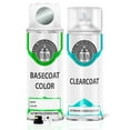 thumbnail image 1 of ERA Paints NH679M - Slate Green Metallic for HONDA Exact Match Touch Up Paint Spray - Essential Kit, 1 of 7