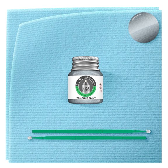 ERA Paints NH754M - Forged Silver Metallic for ACURA Exact Match Touch up Paint Jar - Basic Kit