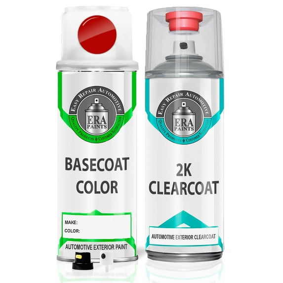 ERA Paints P12/635 - Bright Red for RAM Exact Match Touch Up Paint Spray - 2K Essential Kit
