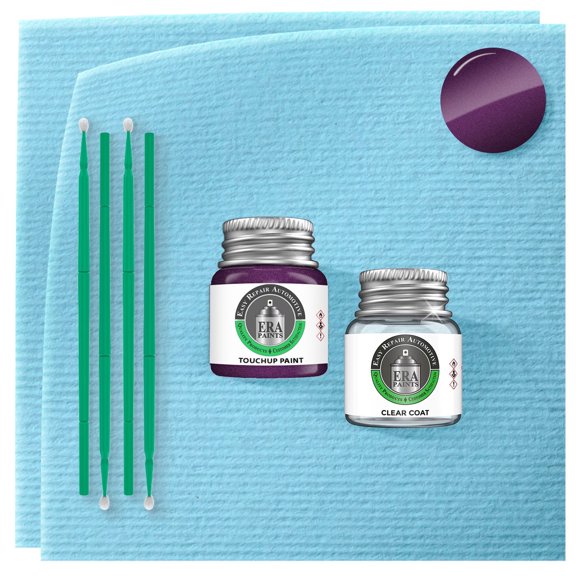 ERA Paints P28 - Twilight Purple Pearl for BMW Exact Match Touch Up Paint Jar - Essential Kit