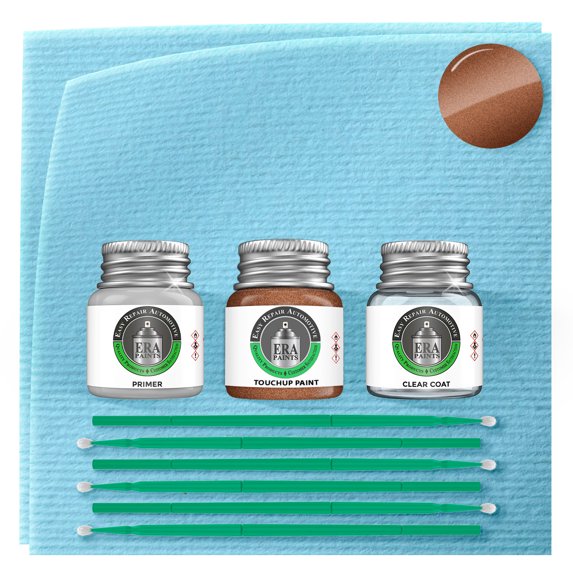 ERA Paints P4N - Earth Brown Metallic for HYUNDAI Exact Match Touch Up Paint Jar - Premium Kit