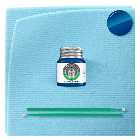 ERA Paints P4U - Cobalt Eclipse Pearl for HYUNDAI Exact Match Touch Up Paint Jar - Basic Kit