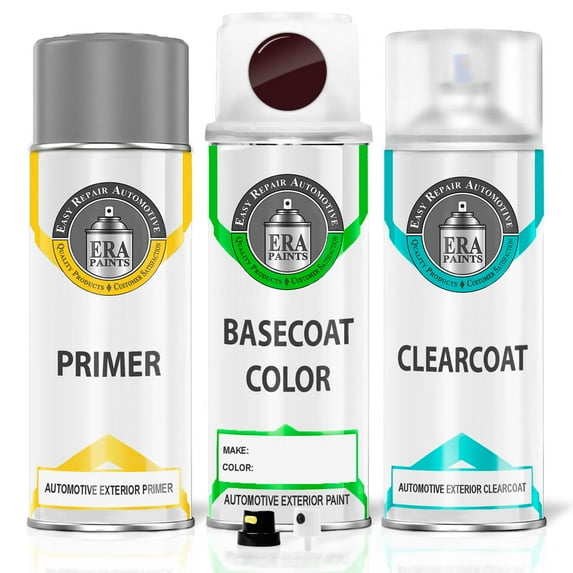 ERA Paints PAM/583 - Velvet Red for DODGE Exact Match Touch Up Paint Spray - Premium Kit