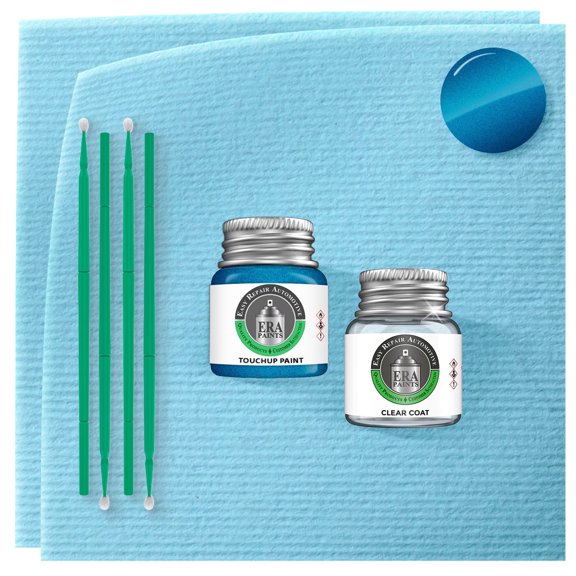 ERA Paints PBD/EBD - Marathon Blue Pearl for CHRYSLER Exact Match Touch Up Paint Jar - Essential Kit