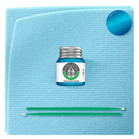 ERA Paints PBJ/MBJ - Hydro Blue Metallic for RAM Exact Match Touch Up Paint Jar - Basic Kit