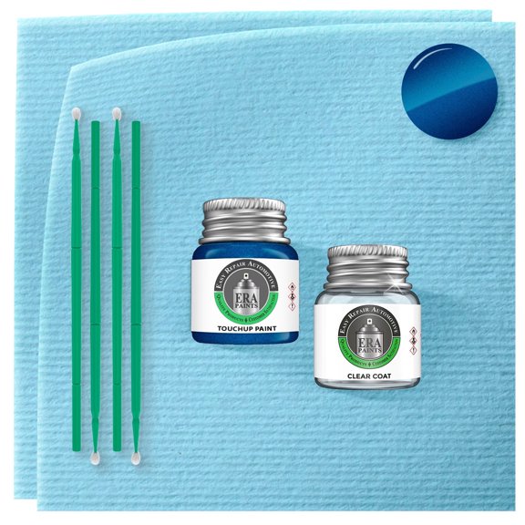 ERA Paints PCL/KCL - Blue Streak Pearl for DODGE Exact Match Touch up Paint Jar - Essential Kit
