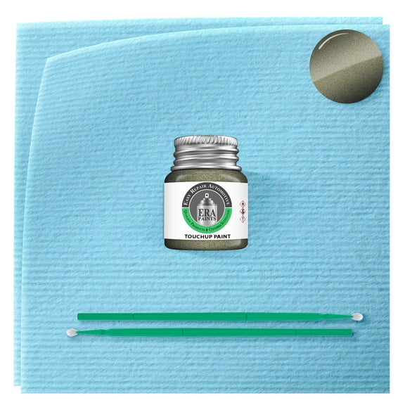 ERA Paints PFP/KFP - Olive Green Metallic for JEEP Exact Match Touch up Paint Jar - Basic Kit