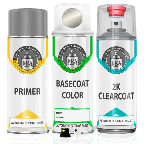 ERA Paints PG2/WG2 - Light Cypress Green Metallic for PLYMOUTH Exact Match Touch Up Paint Spray - 2K Premium Kit